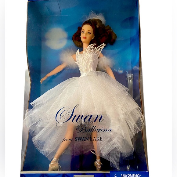 NIB Swan Ballerina From Swan Lake Barbie Collectibles...